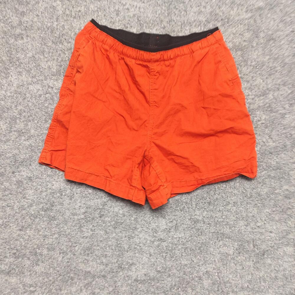 The North Face Shorts Womens Small Orange Utility Hiking Elastic Pull On Outdoor